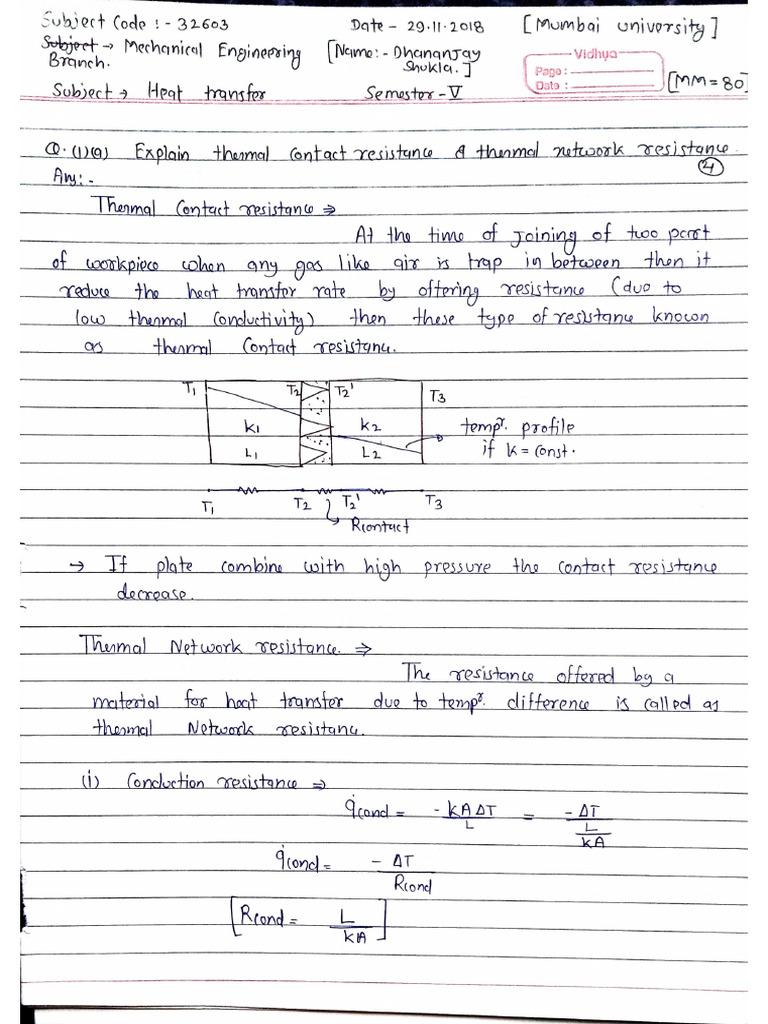 HMT 1 Mumbai University | PDF