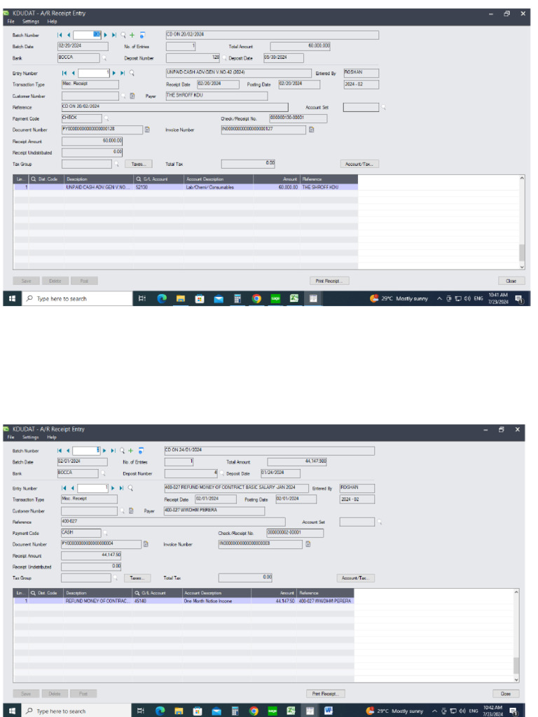 Feb Recorrection Receipt Date Issues | PDF