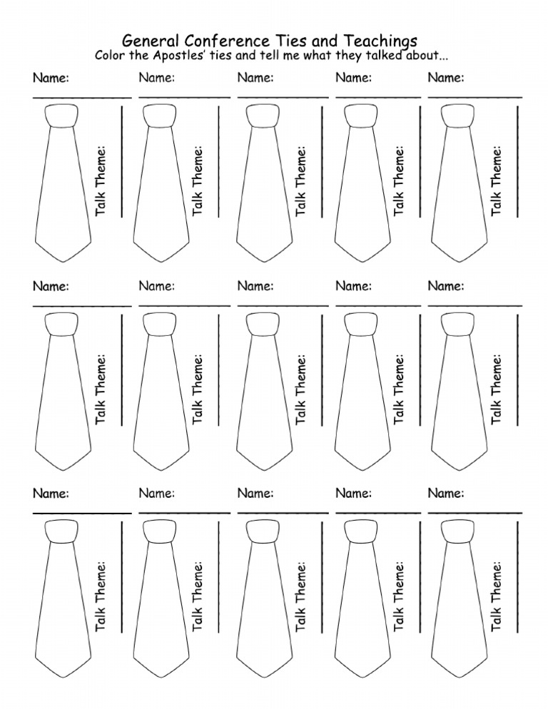 General Conference Ties