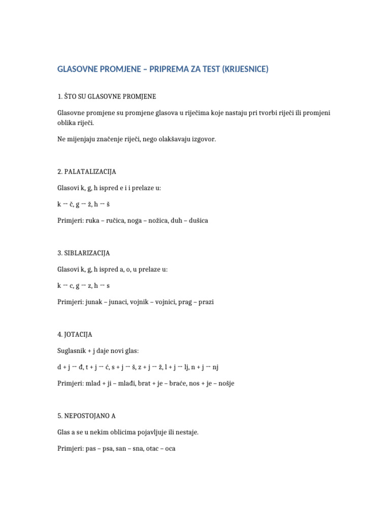 GLASOVNE_PROMJENE_PRIPREMA | PDF