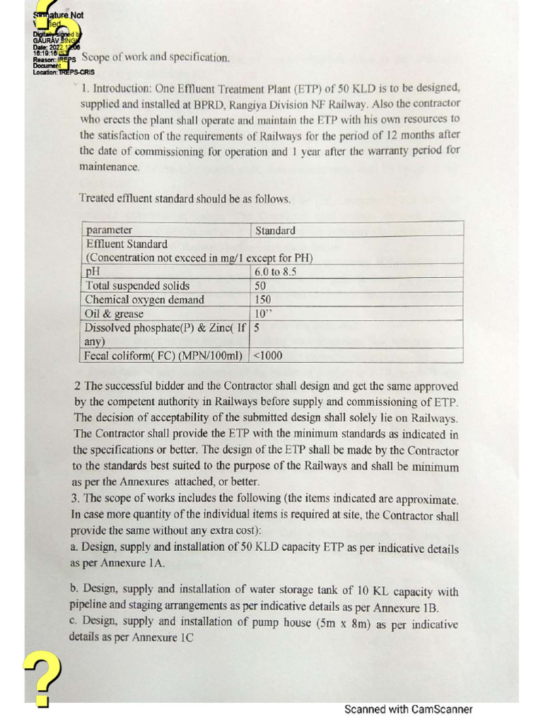 IREPS Document Signatures Overview | PDF