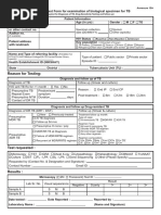 NTP Laboratory Request Form 2a | PDF | Tuberculosis | Medical Specialties