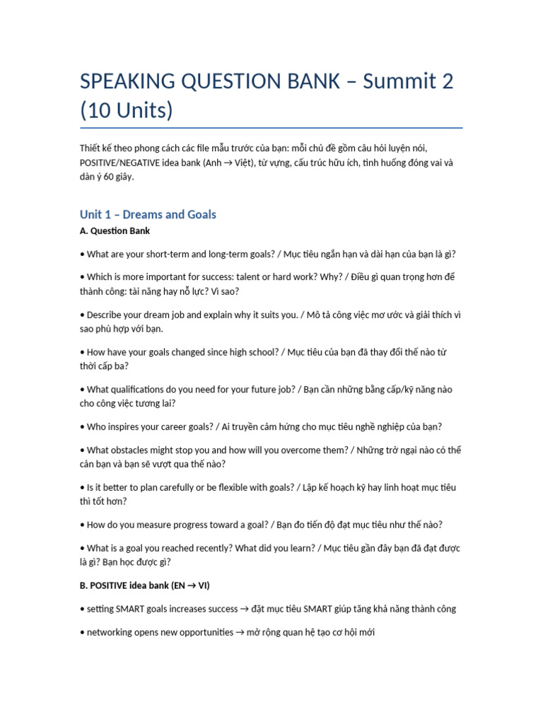 Speaking | PDF