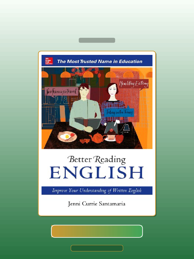 Test Bank for Better Reading English Improve Your Understanding of ...