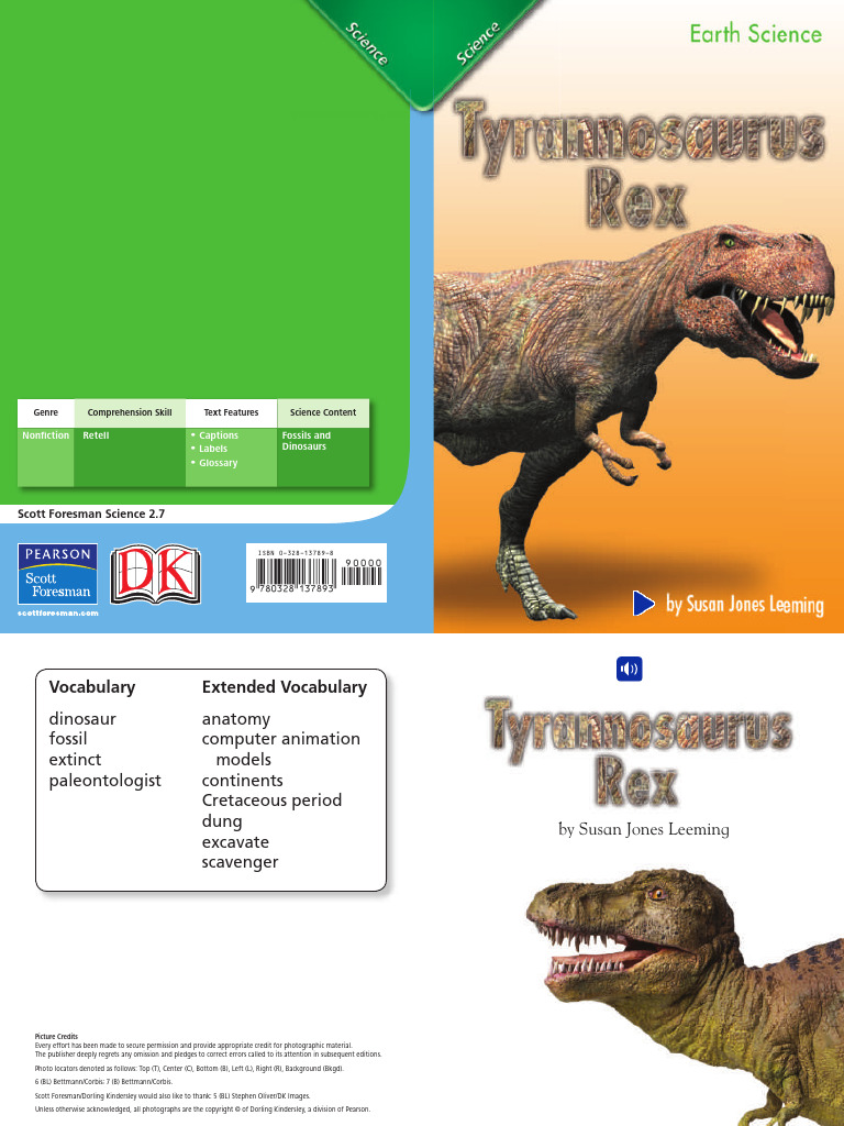 Understanding T. rex and Fossils | PDF | Paleontology | Dinosaurs