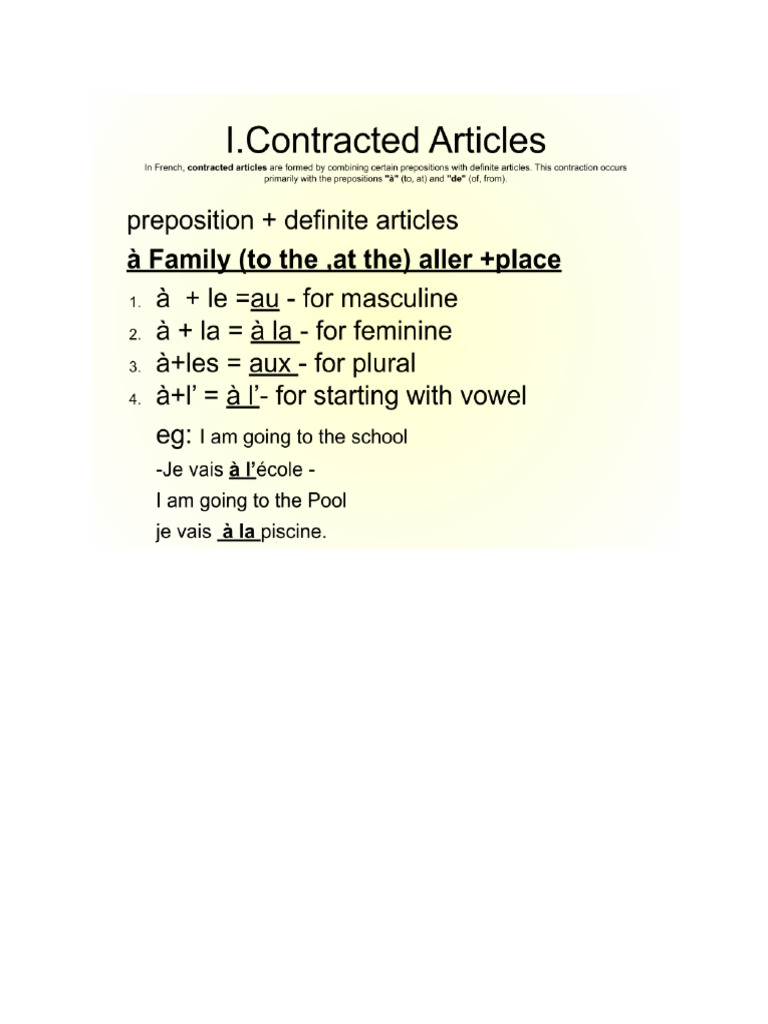 Contracted Articles | PDF
