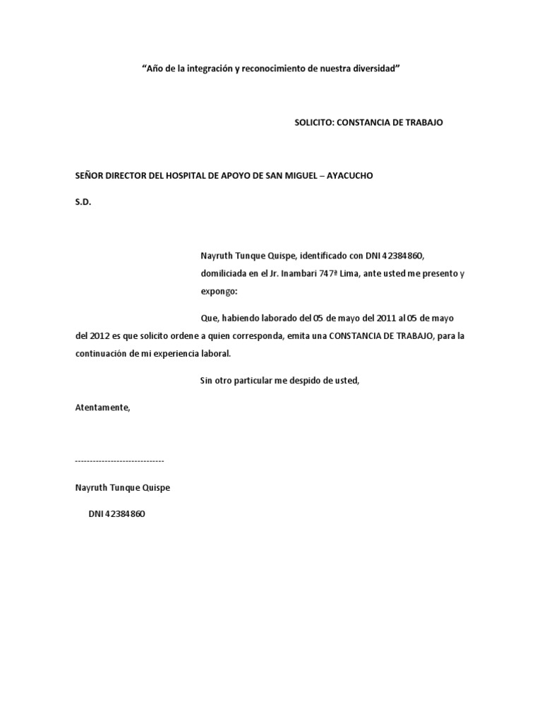 Modelo de solicitud de certificado de