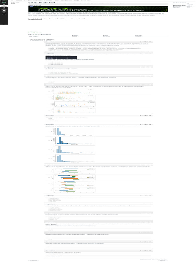 Desafio Final Bootcamp Machine Learning | PDF | Histograma