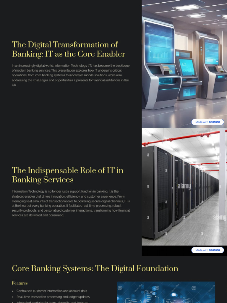 The Digital Transformation of Banking IT As The Core Enabler | PDF