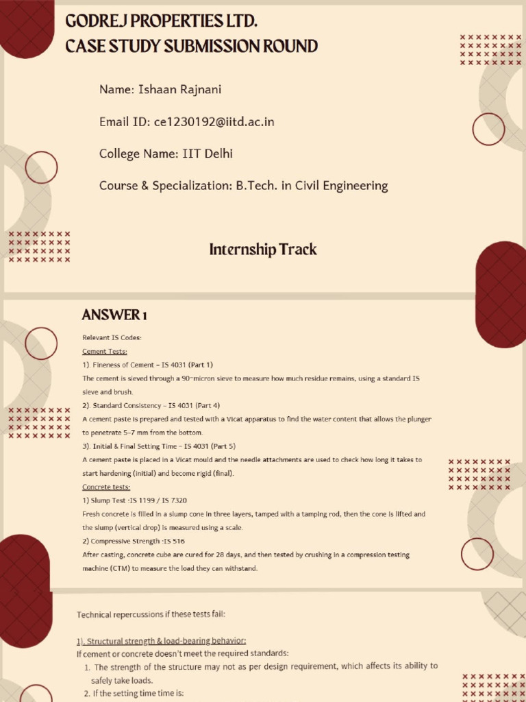 Godrej Case Study Submission | PDF