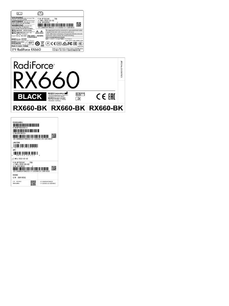 RX660_32618032 LABEL | PDF