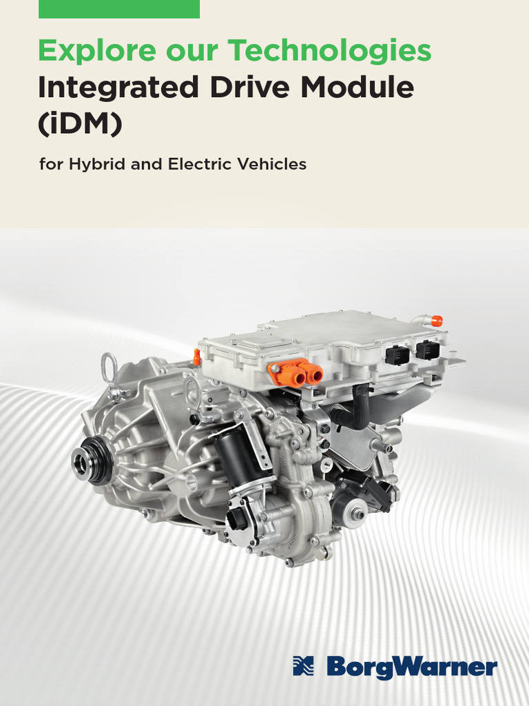 Integrated Drive Module for EVs | PDF | Power Electronics | Electronics