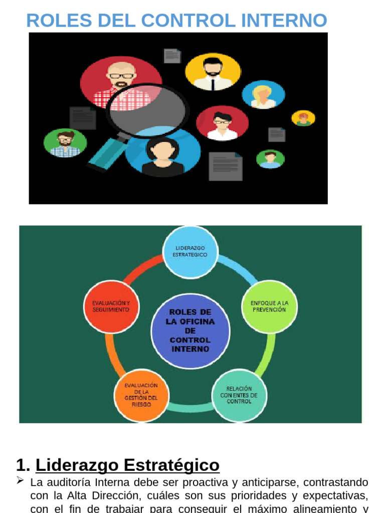 Roles Clave del Control Interno en Empresas | PDF | Auditoría