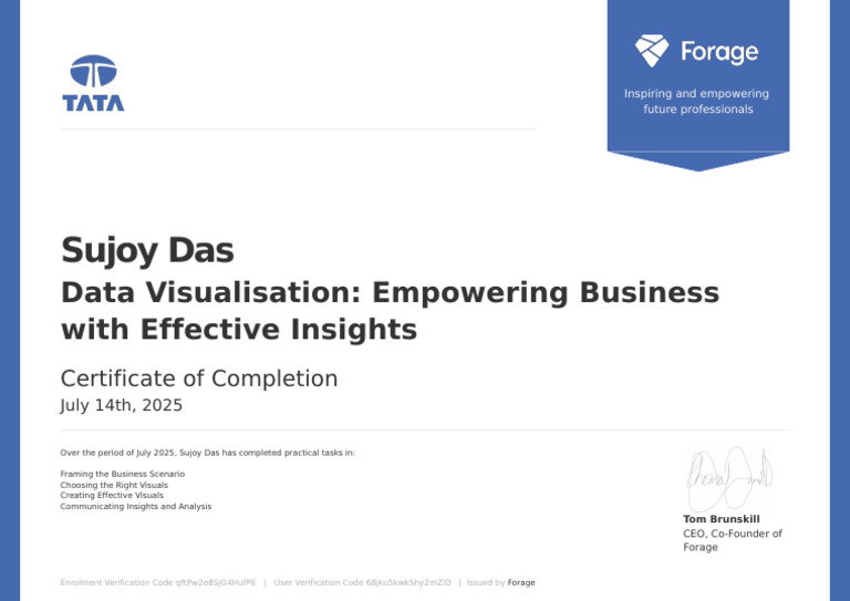 Data Visualization Certificate Completion | PDF