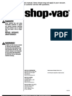 ShopVac General User Manual