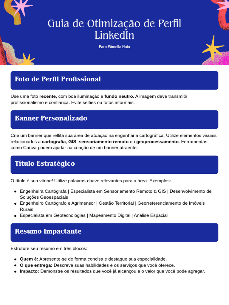Otimize Seu Perfil no LinkedIn para Engenharia | PDF | Sistema de ...