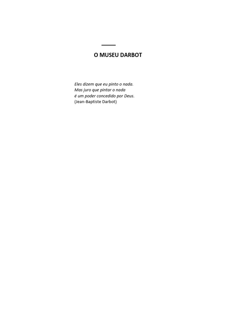 O Museu Darbot - Victor Giudice | PDF | França | Museu