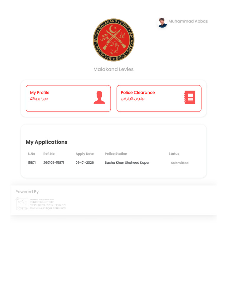 Police Clearance Application Status | PDF