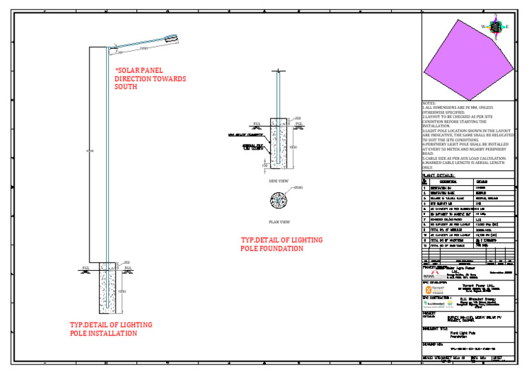 Solar Street Lighting Layout - Deopur Project - 24032025 - R01-SOLAR ...