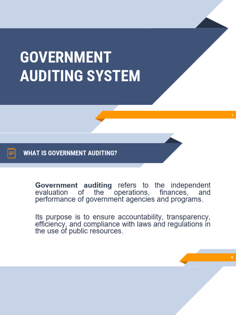 Overview of Philippine Government Auditing | PDF | Audit | Internal Control