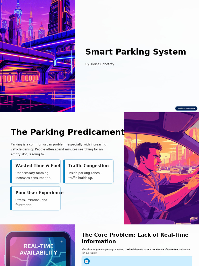 Smart Parking System: IoT Solution Explained | PDF | Internet Of Things ...