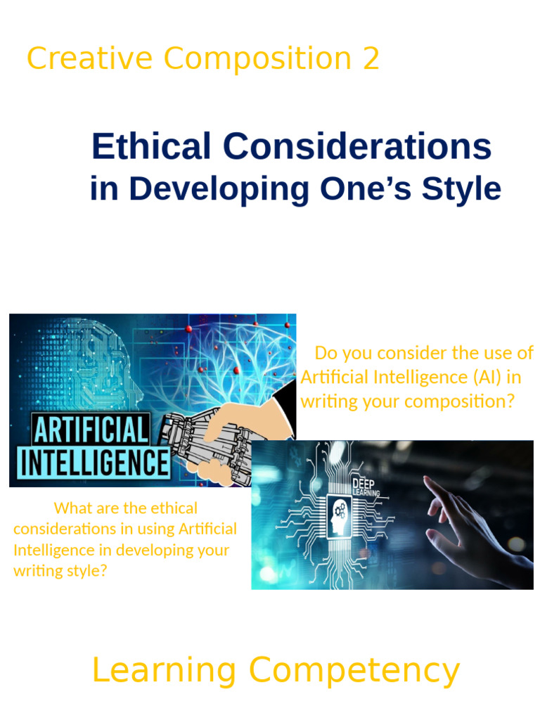 Ethical Writing and AI Considerations | PDF | Plagiarism | Intertextuality