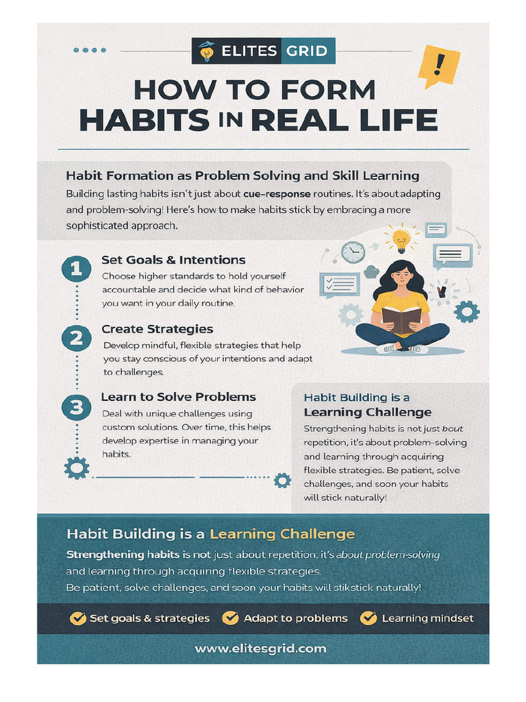 Mastering Habit Formation Strategies | PDF | Habits | Intention