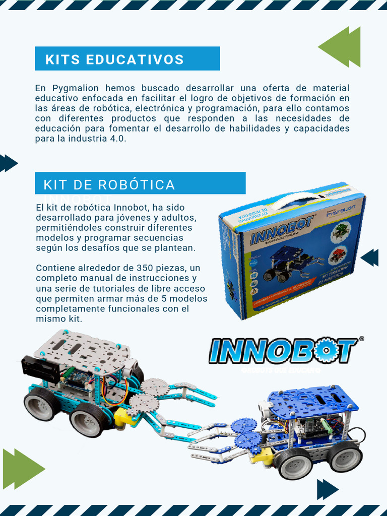 Kits y Componentes de Robótica Innobot | PDF | Infrarrojo | Termografía