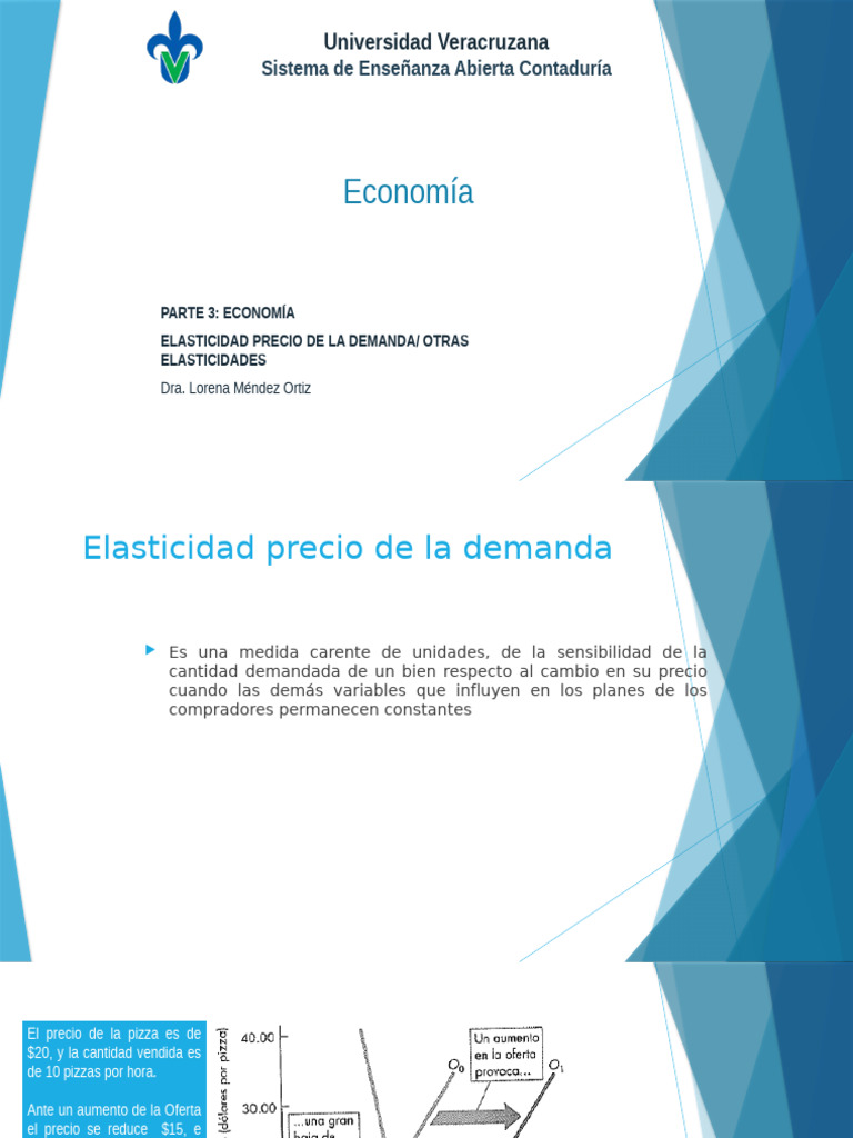 Elasticidad Precio de la Demanda y Oferta | PDF | Elasticidad (economía ...
