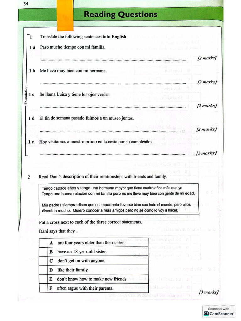 Libro GCSE Scan | PDF