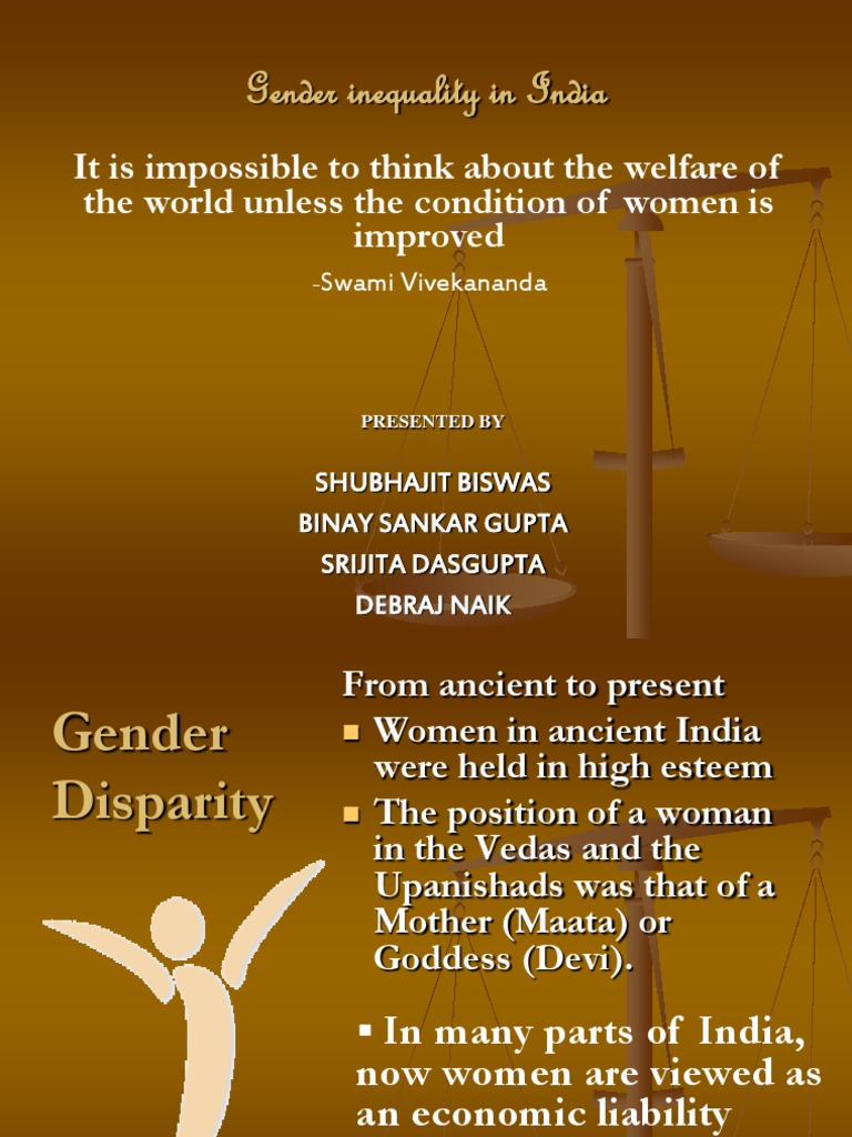 Gender Inequality in India: An Overview | PDF | Gender Inequality ...
