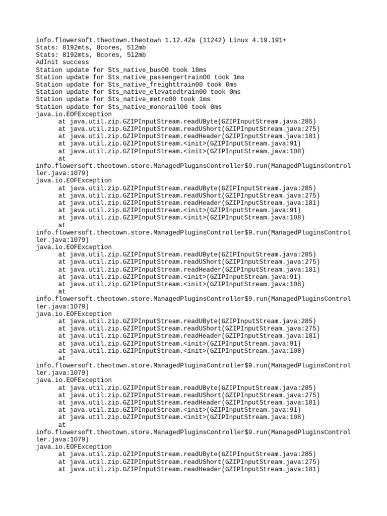 TheoTown Plugin Update Log | PDF