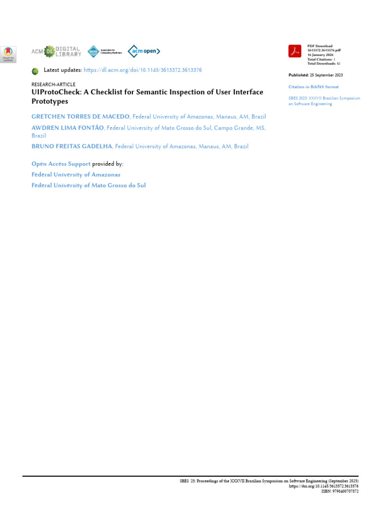 UIProto Check | PDF | Usability | User Interface