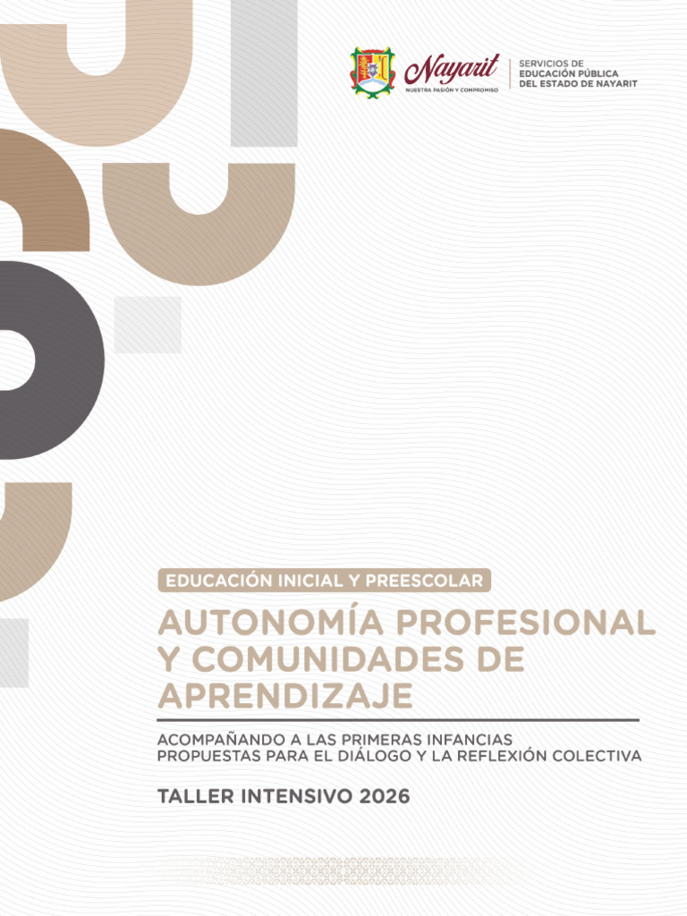 Educación Inicial y Preescolar | PDF | Educación de la primera infancia ...