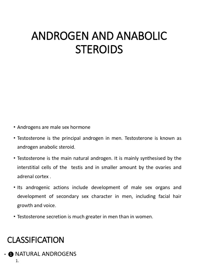 Understanding Androgens and Anabolic Steroids | PDF | Testosterone ...