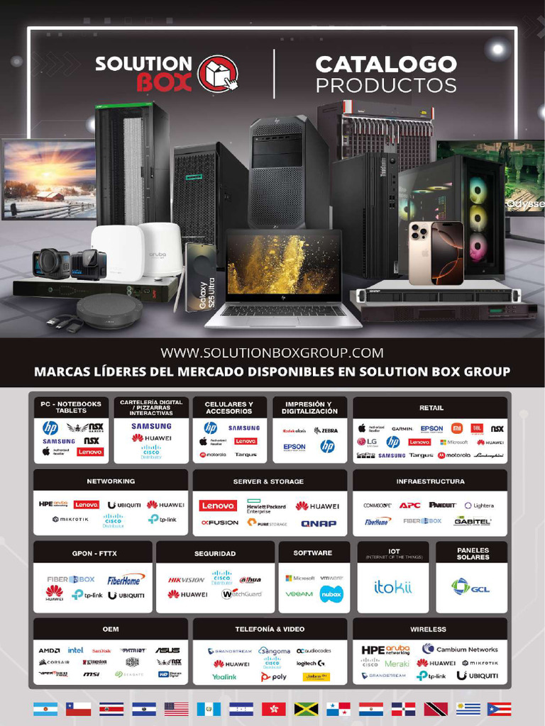 Subsidiarias y Productos de Solution Box Group | PDF