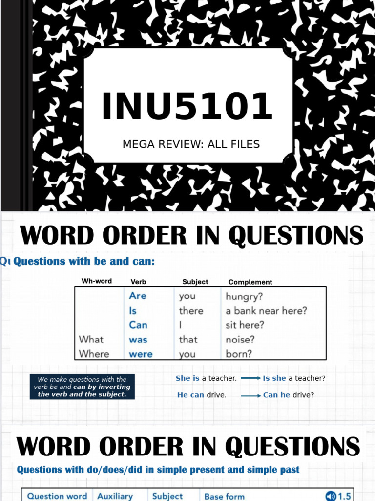 English Grammar Review: Tenses & Usage | PDF | Subject (Grammar) | Verb