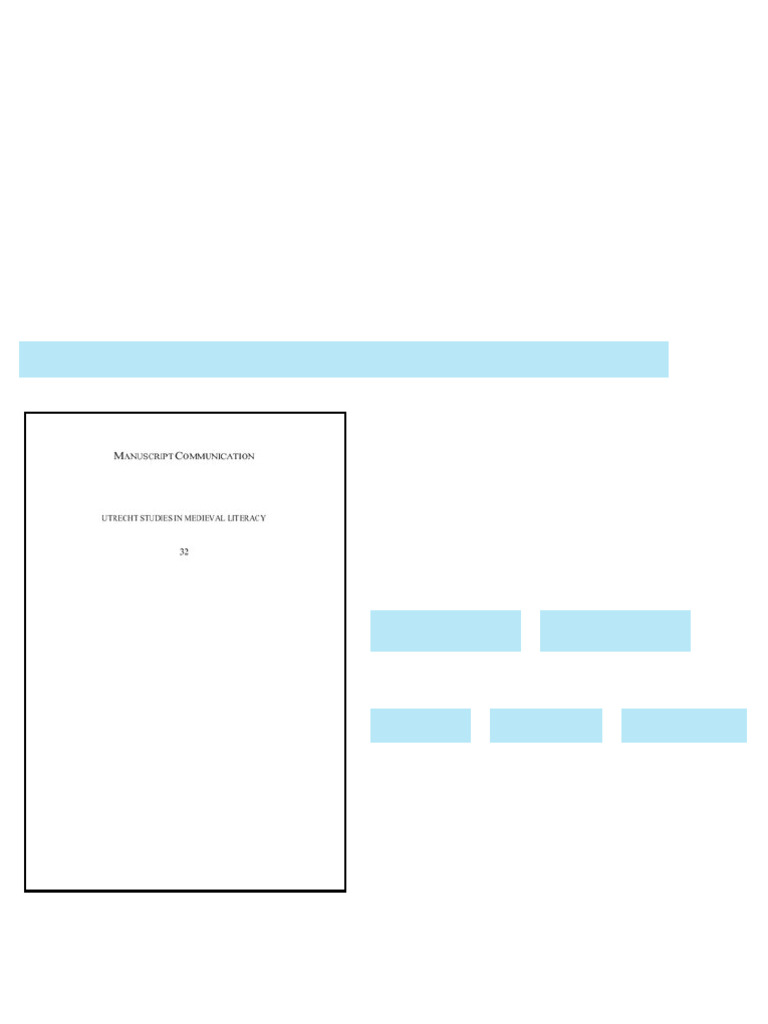 Manuscript Communication Visual And Textual Mechanics Of Communication ...