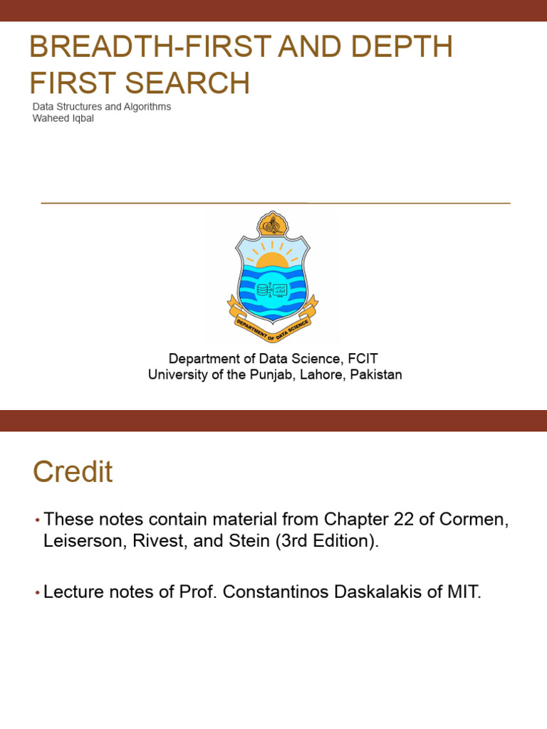 BFS and DFS Algorithms Explained | PDF | Vertex (Graph Theory ...
