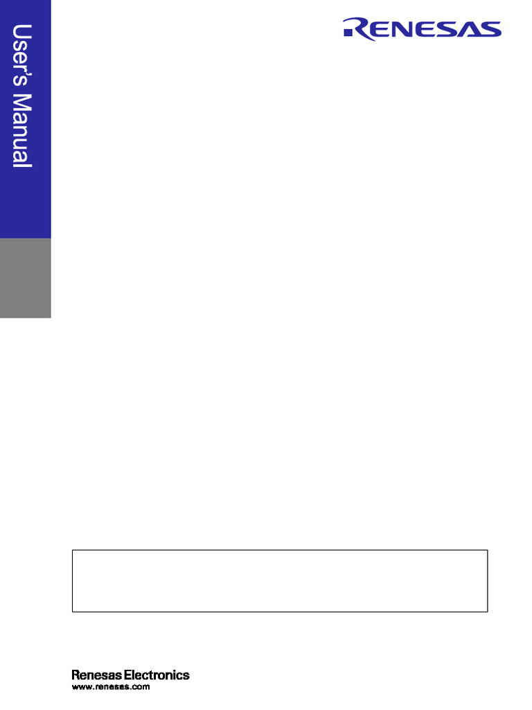Renesas Flash Programmer V2.05 | PDF | Electronics | Menu (Computing)