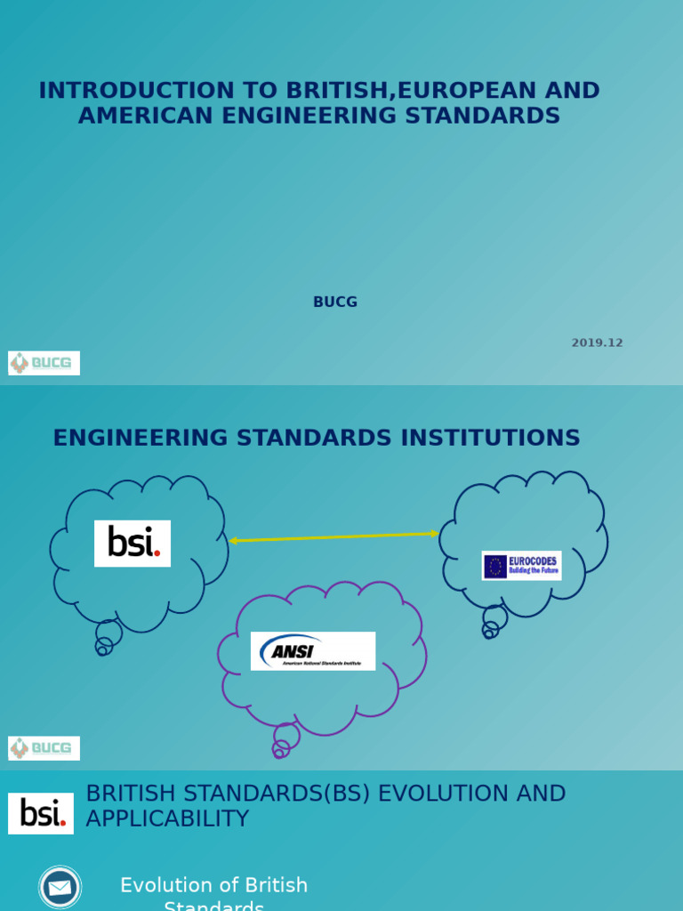 Engineering Standards: UK, EU, US Overview | PDF | Strength Of ...