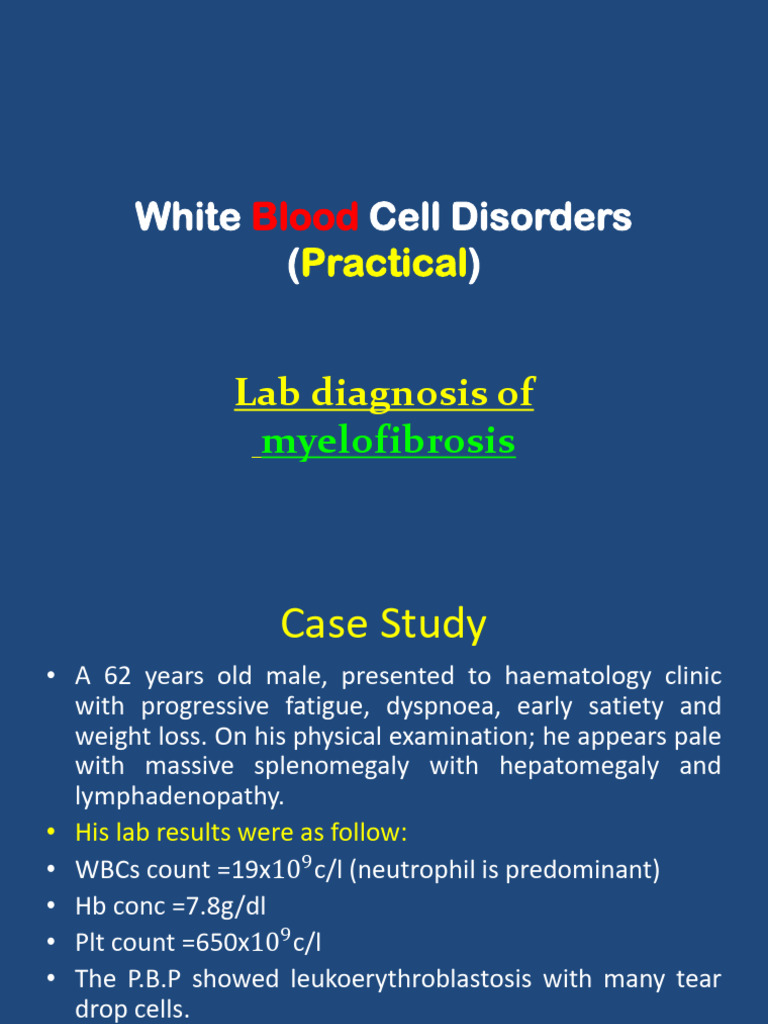 Lab Diagnosis of Myelofibrosis (1) | PDF