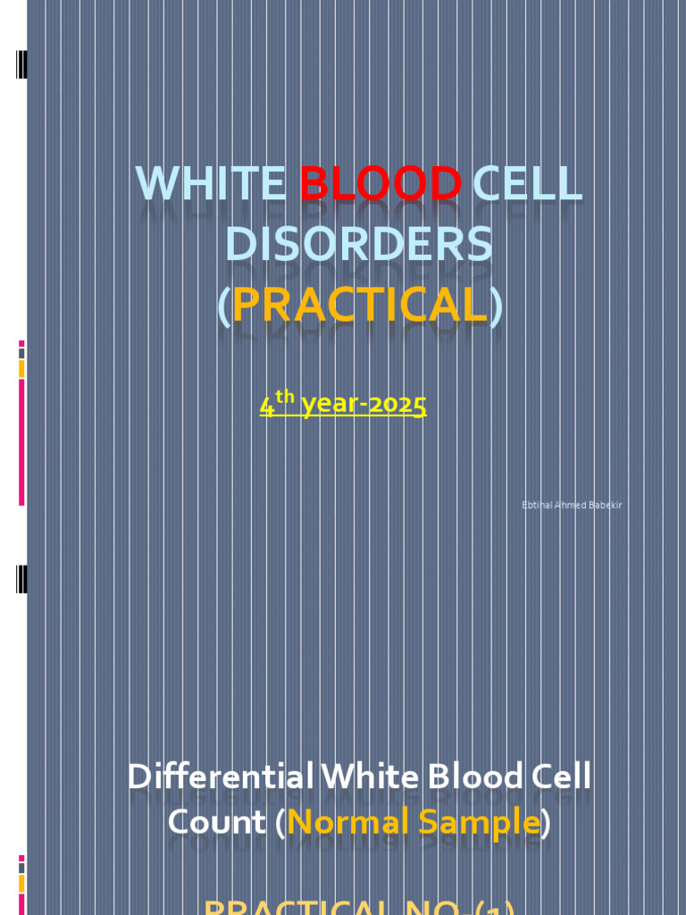 White Blood Cell Disorders Overview | PDF | White Blood Cell | Granulocyte