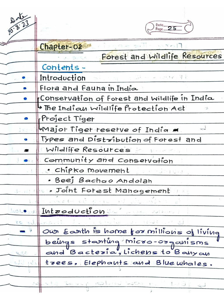 Class 10 Geography Ch-02 Notes | PDF