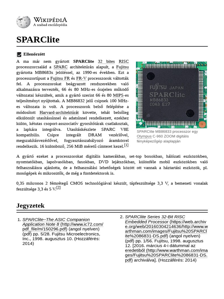 Sparc Lite | PDF