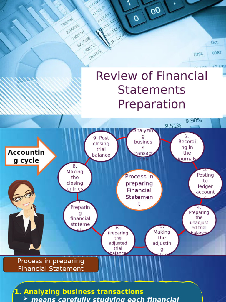 Financial Statement Preparation Guide | PDF | Debits And Credits ...