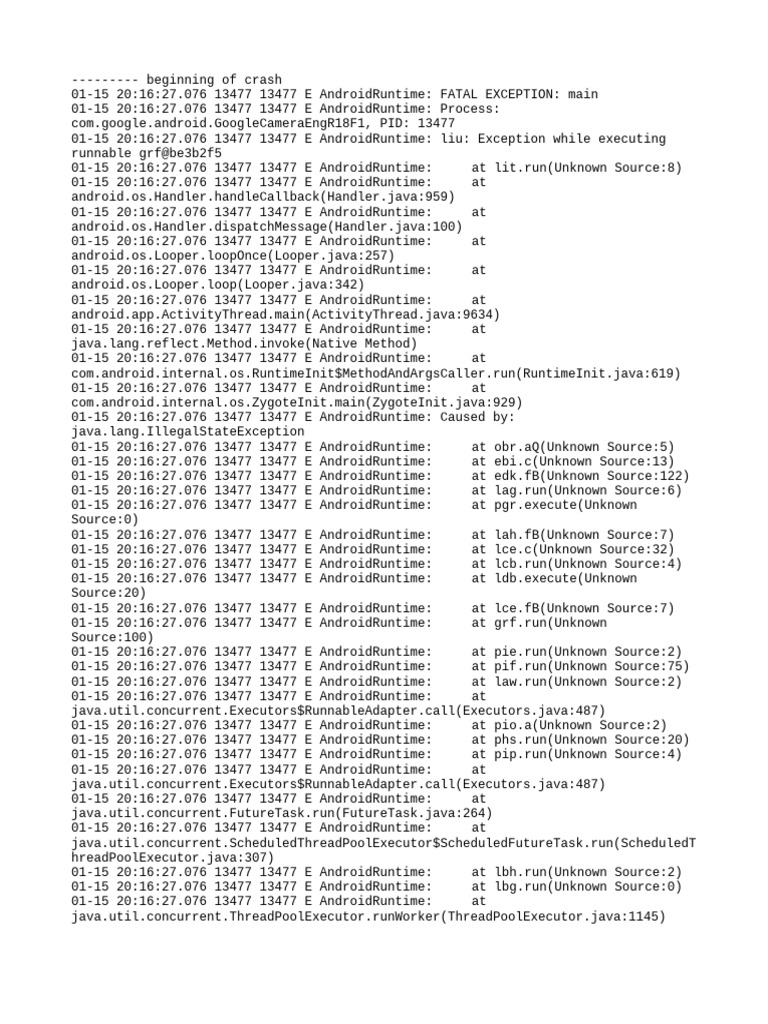 Log Cat 1768500988224 | PDF | Embedded Linux Distributions | System ...