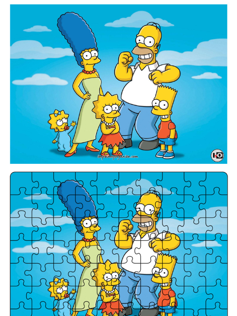 Puzzle Simpsons | PDF