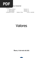 Trabalho Valores - Oficial