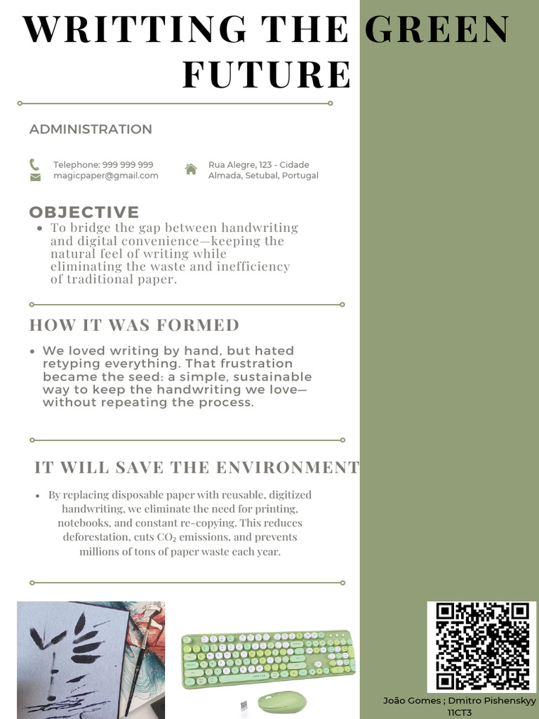 Eco-Friendly Handwriting Solutions | PDF